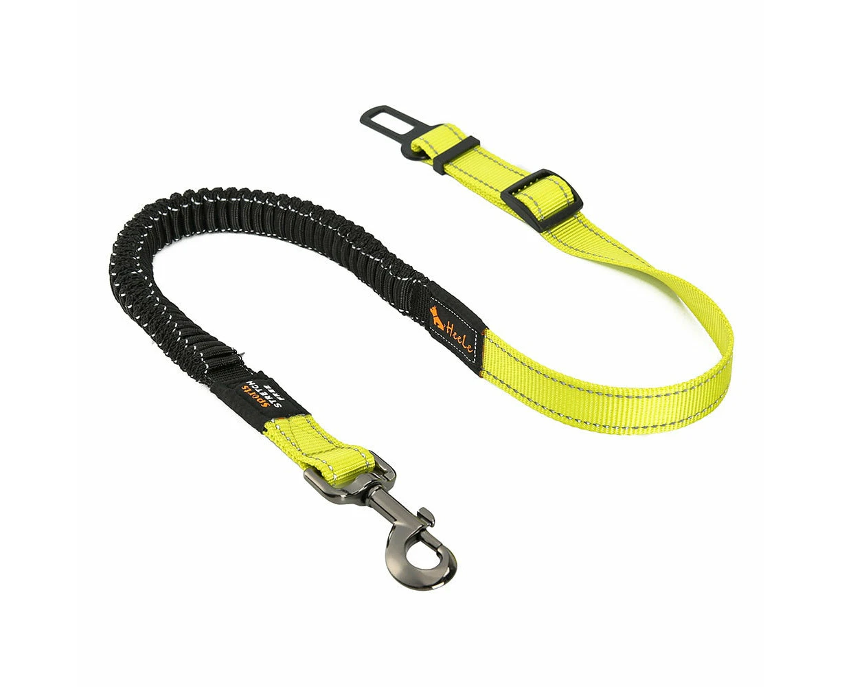 Premium Durable Dog Car Seat Belt - Yellow