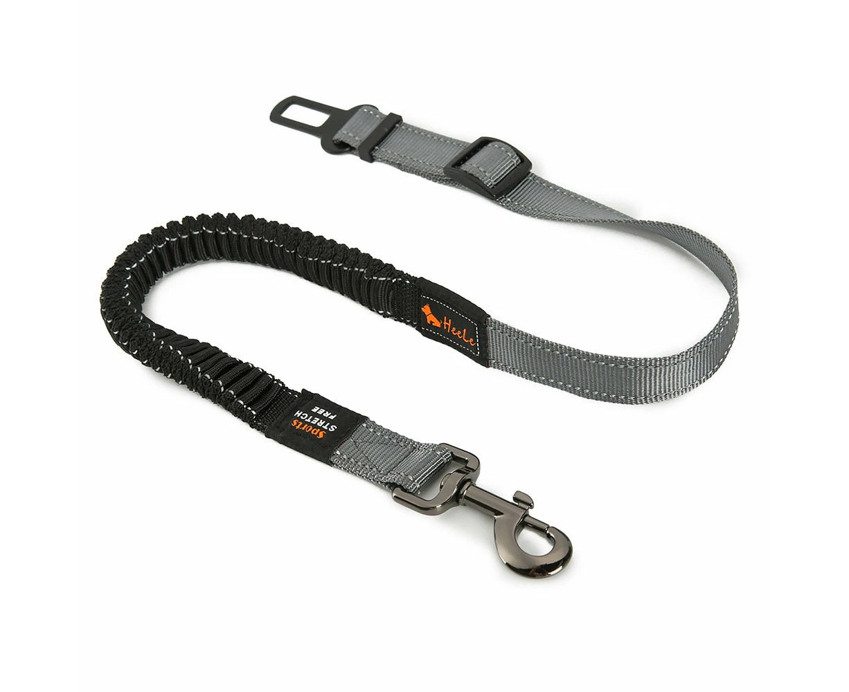 Premium Durable Dog Car Seat Belt - Grey