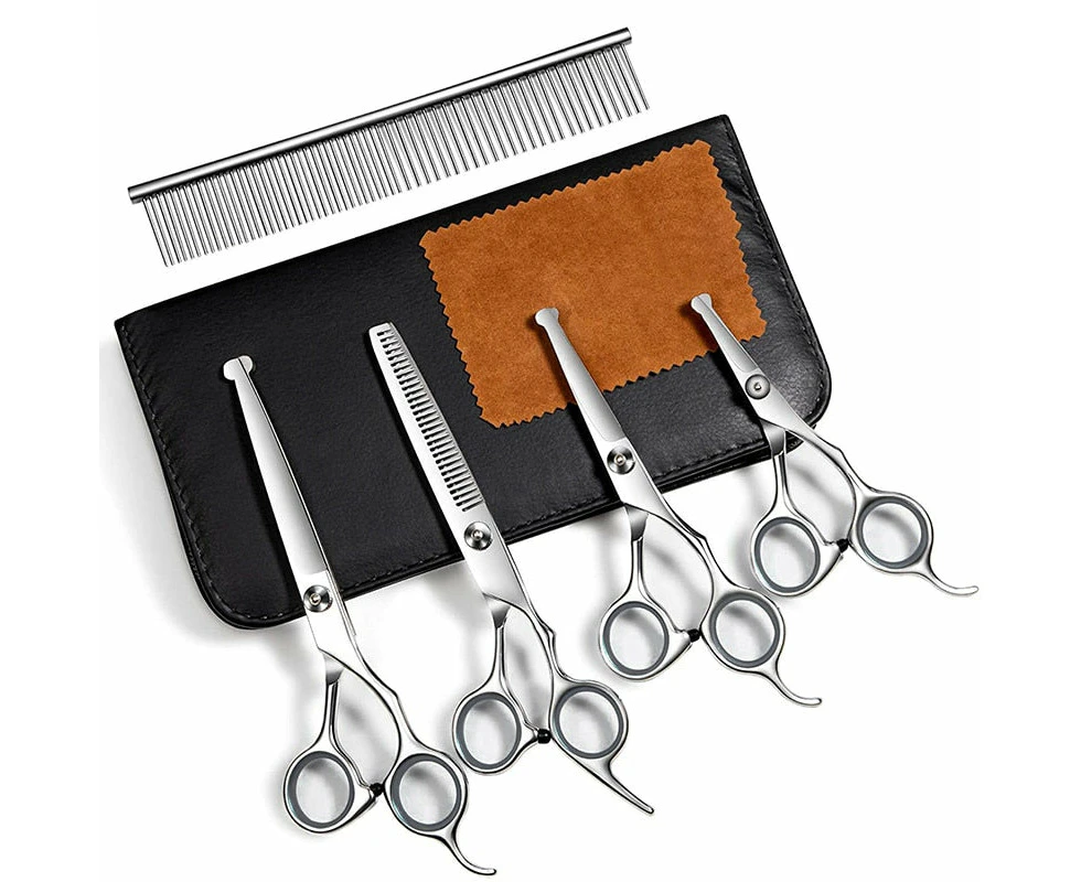 Quality Professional Dog Scissors Grooming Kit