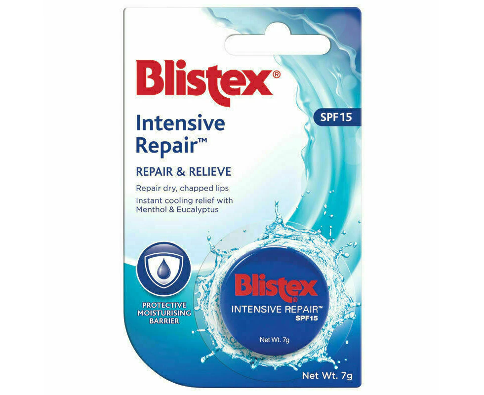 Blistex Intensive  Repair Lip Conditioner Pot 7g x 3 pack