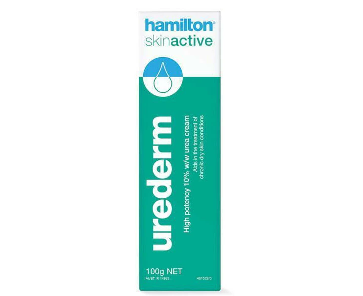 Hamilton skin active Urederm 100G high potency 10% x 6 pack