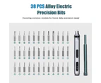 Advwin Precision Electric Screwdriver 38 in 1 Screwdriver Set Powerful Screwdriver Kit with Magnetic Bits