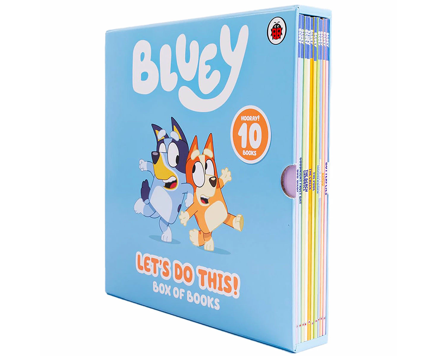 Bluey Let's Do This Box Of Books