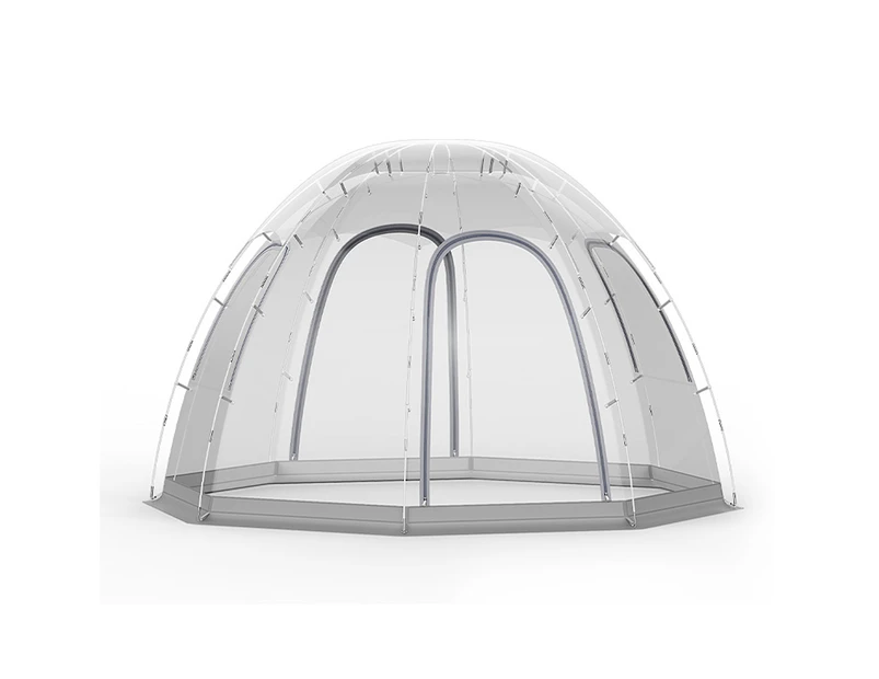 Garden Party Tent 8-10 Person Bubble Tent Dome Gazebo Mini Greenhouse Outdoor Large Instant Weatherproof Shelter for Party Cold-Resistant Igloo Tent