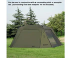 Outdoor Camping Picnic Large Space Quick SetUp Tent Waterproof Rainproof Sunscreen Tent Garden Fishing Sunscreen Shading Tent