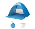 Pop Up Tent for Camping Beach Tent Sun Shelter Instant Opening Wind and Rain Protection UV Resistant Easy to Store