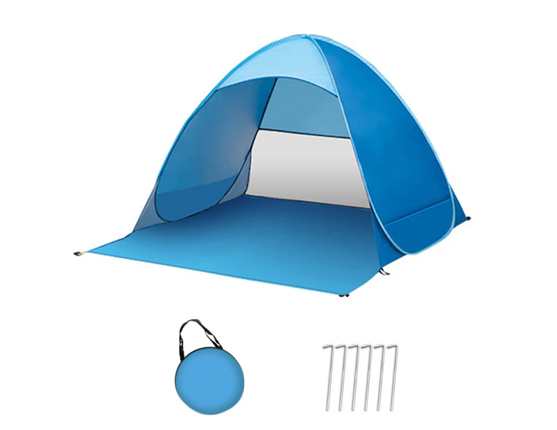 Pop Up Tent for Camping Beach Tent Sun Shelter Instant Opening Wind and Rain Protection UV Resistant Easy to Store