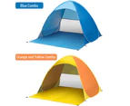 Pop Up Tent for Camping Beach Tent Sun Shelter Instant Opening Wind and Rain Protection UV Resistant Easy to Store