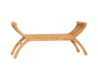 Garden Bench 126 cm Solid Teak Wood