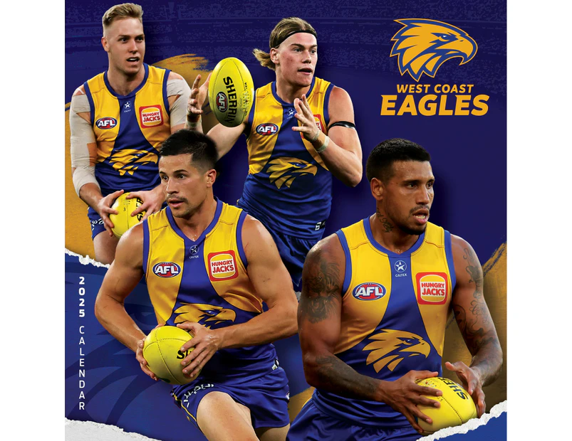 AFL West Coast Eagles 2025 Calendar