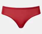 Tommy Hilfiger Women's Microfibre Bikini Briefs 3-Pack - Red/Grey/Black