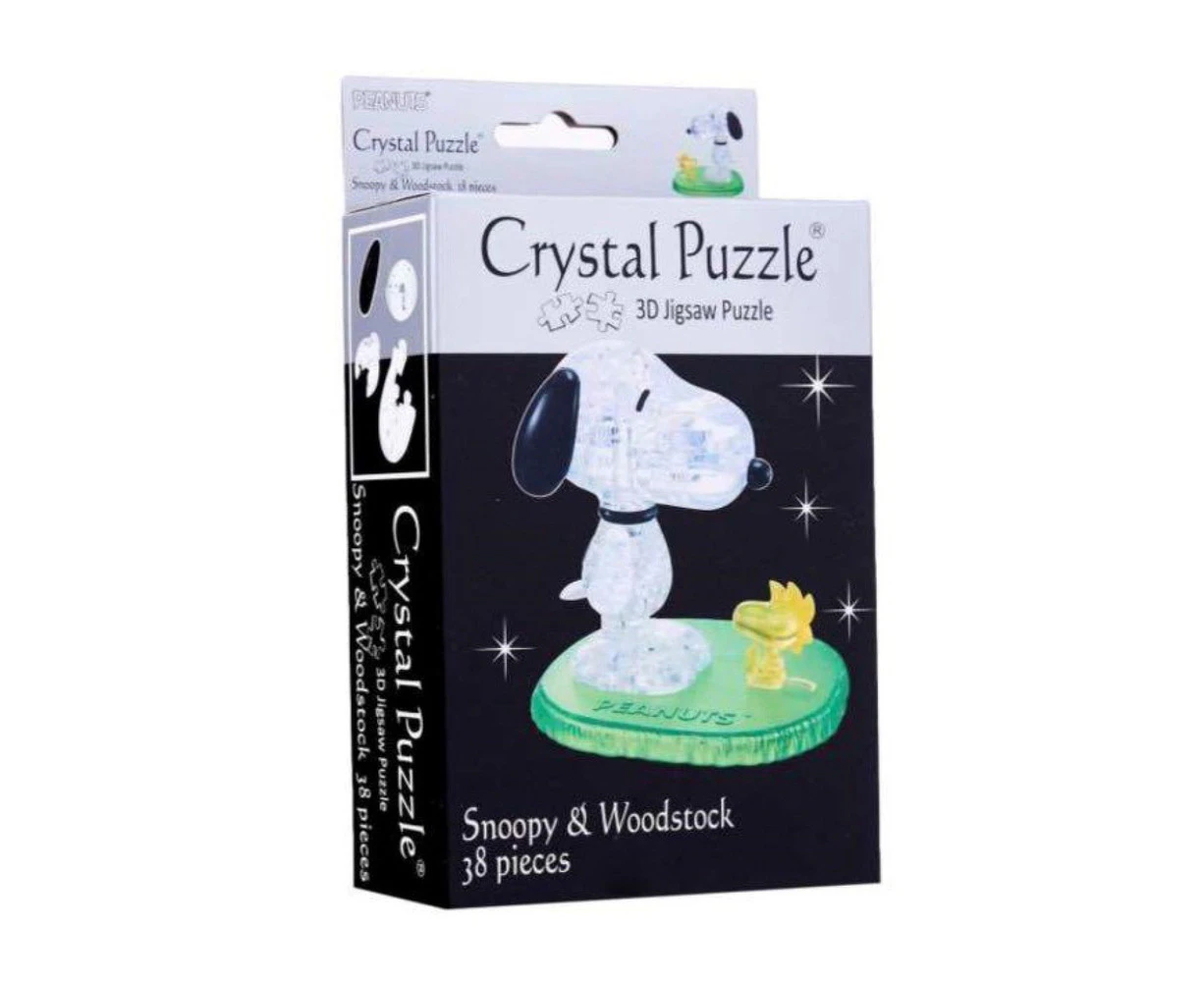 3D Crystal Puzzle Snoopy and Woodstock