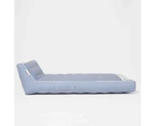 Sunnylife Luxe Lie-On Lounger Float Le Weekend - Navy