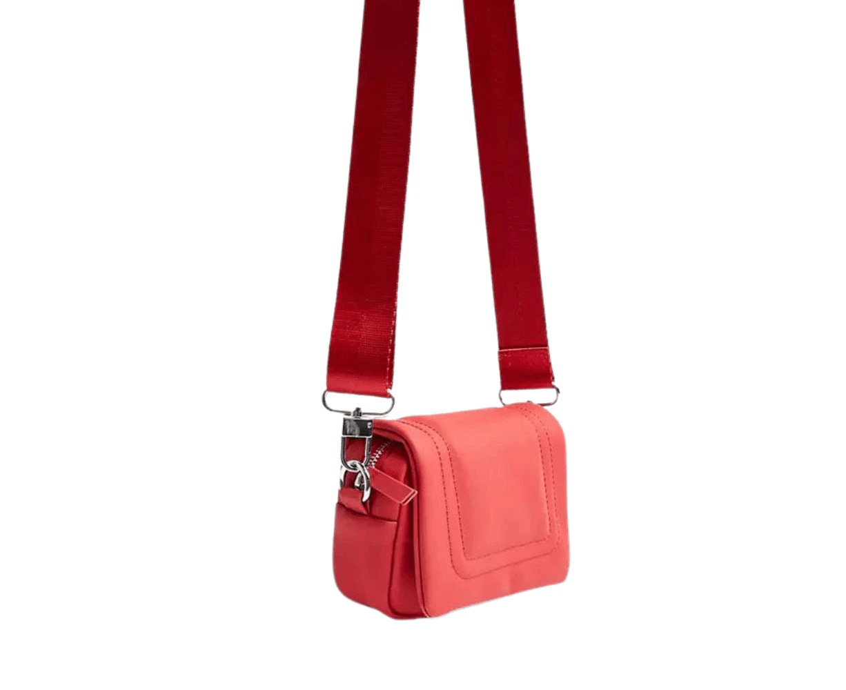 Topshop Women's Mini Crossbody Bag - Red