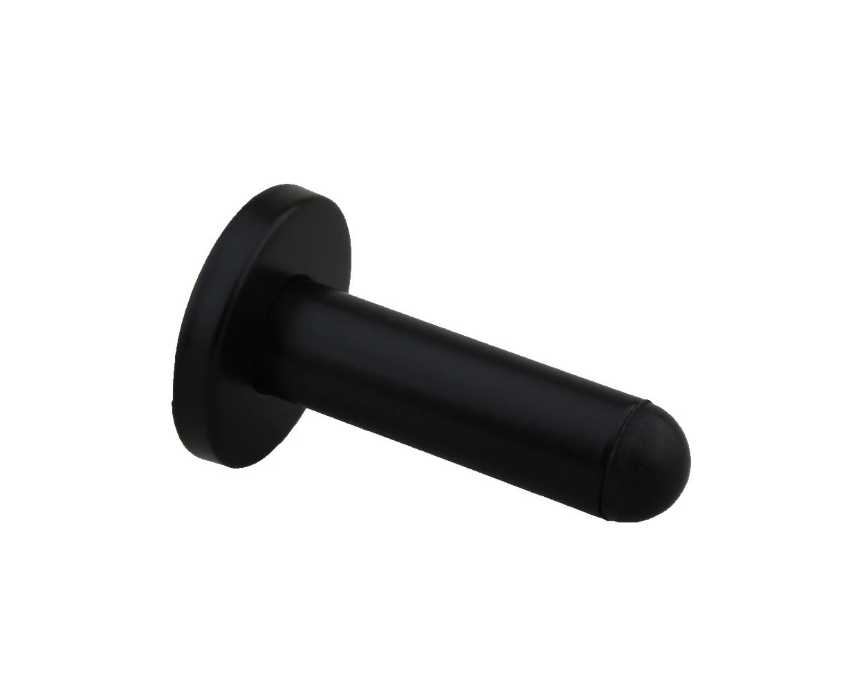 Emro 50007MB Door Stop Door Mounted 75mm Matt Black