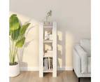 Book Cabinet/Room Divider White 41x35x125 cm Solid Wood Pine