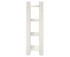 Book Cabinet/Room Divider White 41x35x125 cm Solid Wood Pine