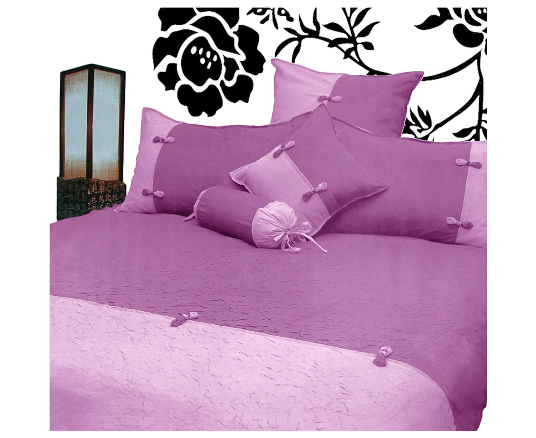 Phase 2 Scrunchie Orchid Quilt Cover Set KING