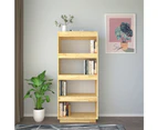 Book Cabinet/Room Divider 60x35x135 cm Solid Pinewood