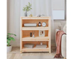 Book Cabinet 80x35x97 cm Solid Wood Pine