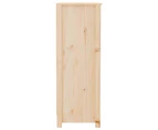 Book Cabinet 80x35x97 cm Solid Wood Pine