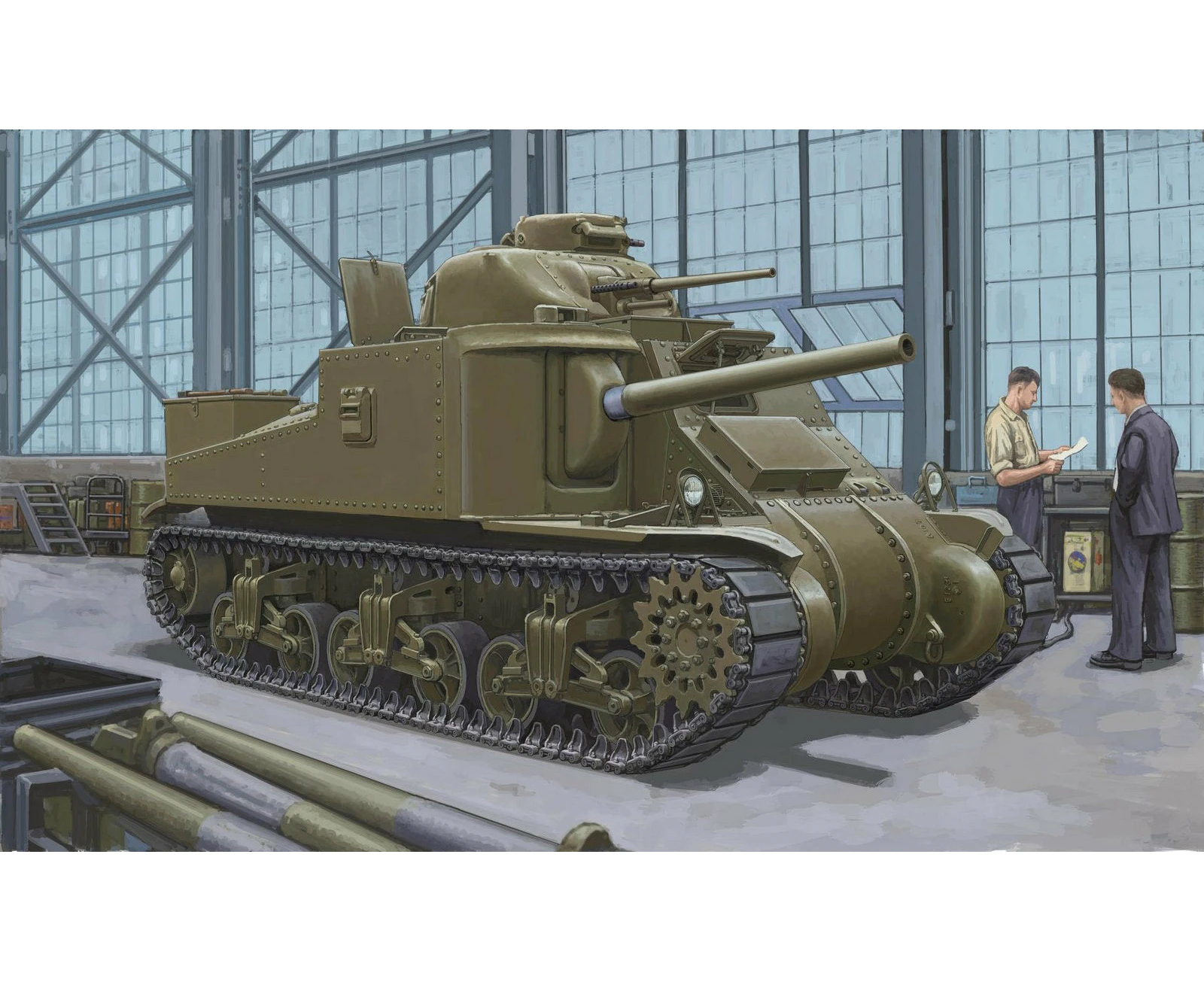 I Love Kit 1:35 M3A4 Medium Tank