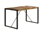 Dining Table 140x70x75 cm Solid Reclaimed Wood