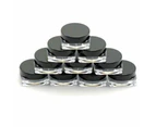 Up 200Pc 3G Sample Bottle Cosmetic Makeup Jar Pot Face Cream Lip Balm Containers