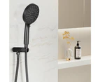 Handheld Shower Head Holder 4.7'' High Pressure Black