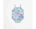 Family Matching Baby Swim Suit - Warlukurlangu Print