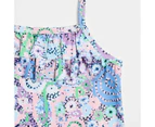 Family Matching Baby Swim Suit - Warlukurlangu Print