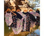 Family Matching Baby Swim Suit - Warlukurlangu Print