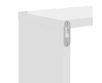 Wall Cube Shelves 2 pcs High Gloss White 26x15x26 cm