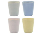 Set of 4 Ecology 250mL Ottawa Latte Cups - Oyster Mix