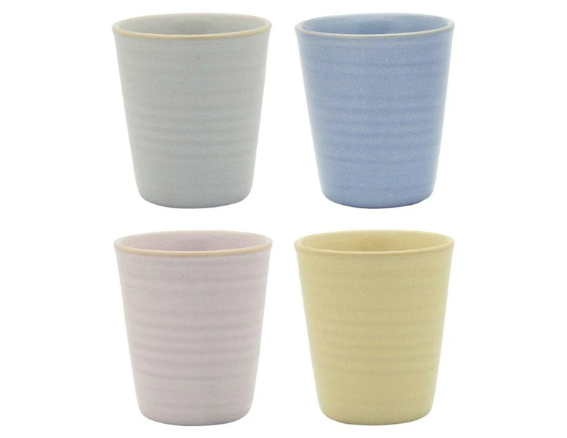 Set of 4 Ecology 250mL Ottawa Latte Cups - Oyster Mix