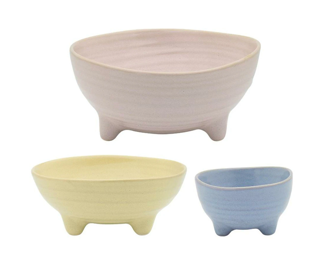 Set of 3 Ecology Ottawa Nesting Bowls - Multi