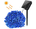 22 Meters LED Solar String Lights Outdoor Garden Lamp Christmas Party Decor-Blue 200LED