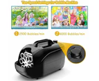 Bubbles Electric Bubble Machine USB Automatic Bubble Blower Wedding Party Xmas