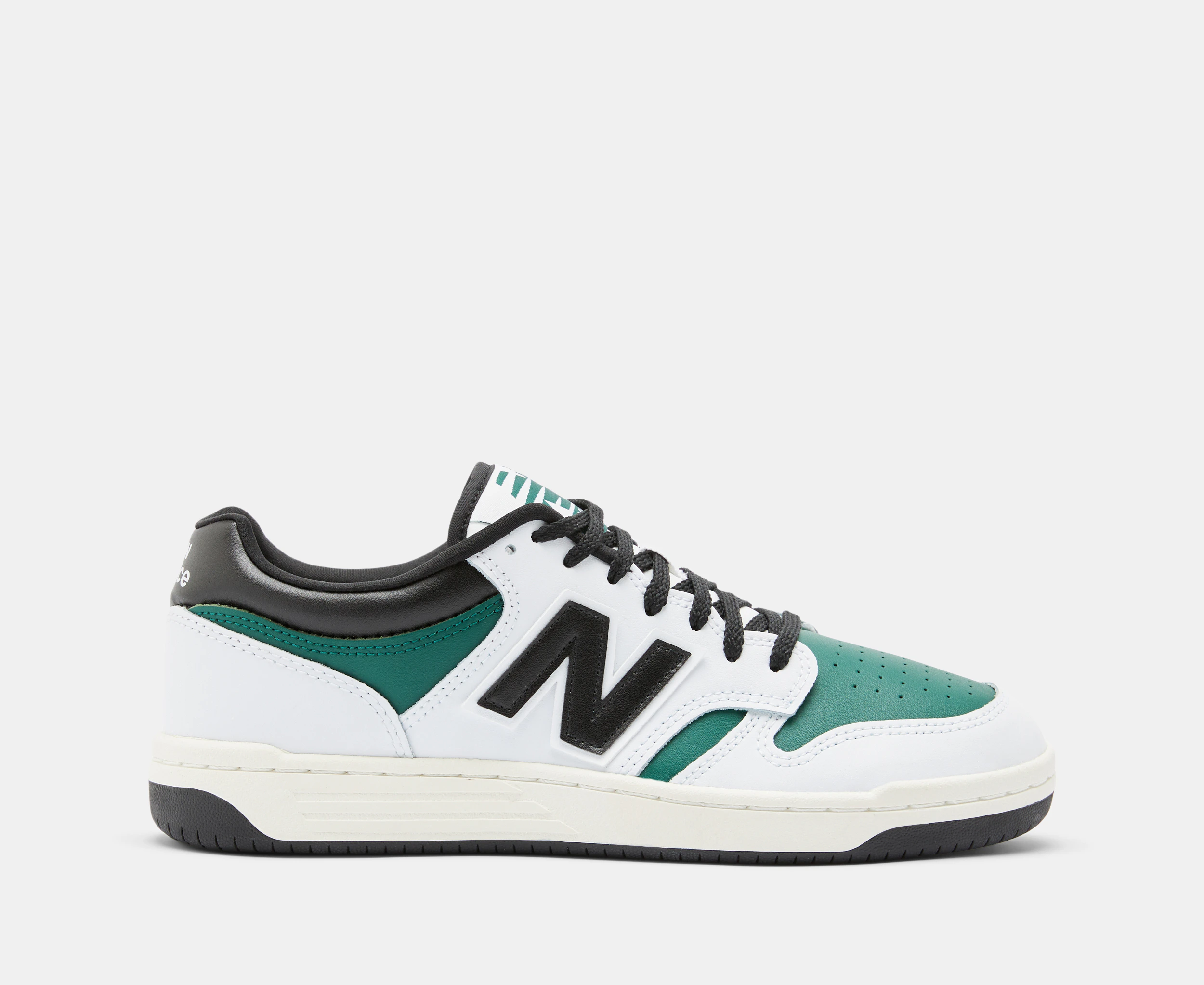 New Balance Men's 480 Sneakers - White/Marsh Green/Black