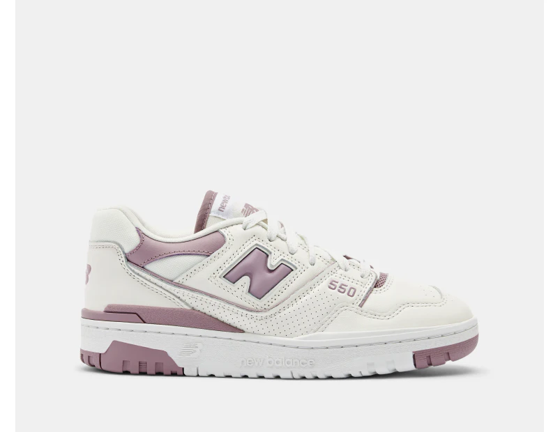 New Balance Women's 550 Sneakers - Sea Salt/Ice Wine/White