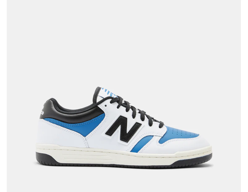 New Balance Men's 480 Sneakers - White/Blue Agate/Black