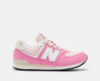 New Balance Youth 574 Sneakers - Real Pink