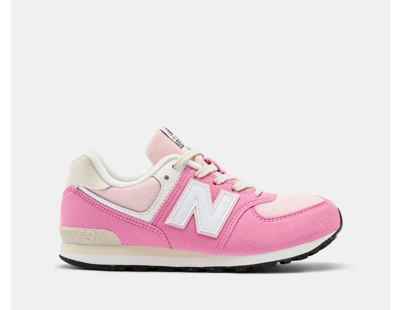 New Balance Youth 574 Sneakers - Real Pink