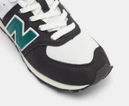 New Balance Youth 574 Sneakers - Black/White