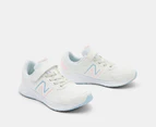 New Balance Girls' Fresh Foam 76T V1 Running Shoes - White/Pink/Blue