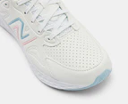 New Balance Youth Girls' Fresh Foam 76T V1 Running Shoes - White/Pink/Blue