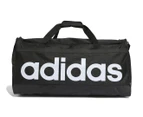 Adidas 63L Essentials Linear Large Duffle Bag - Black/White