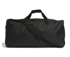 Adidas 63L Essentials Linear Large Duffle Bag - Black/White