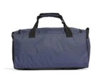 Adidas 39L Essentials Linear Medium Duffle Bag - Shadow Navy/Black/White