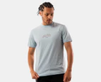 Russell Athletic Men's Batten Short Sleeve Tee / T-Shirt / Tshirt - Aviary Blue